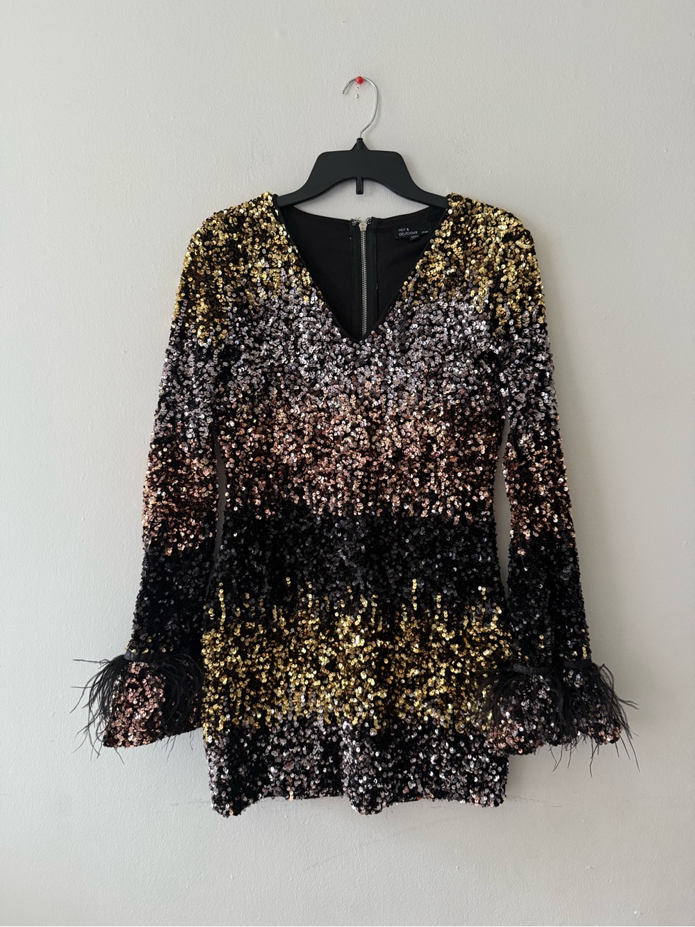 Hot & Delicious pieces of magic sequin dress